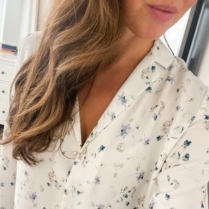 Aritzia button up blouse